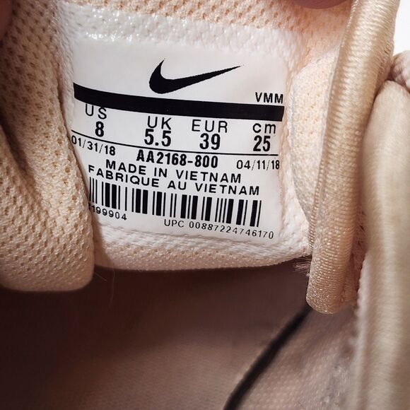 Nike Air Max Axis Shoes Peach Guava Ice Womens Size 8 Athletic Gym Running Jog - Picture 8 of 13